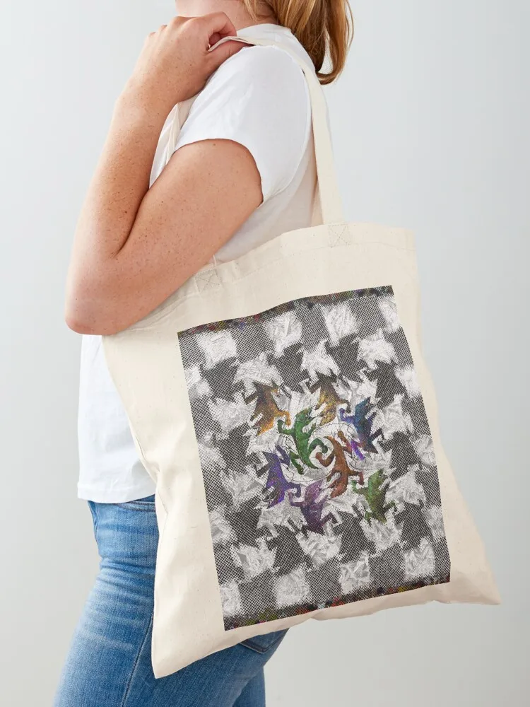 M.C. “Master of Chess“ Escher Tote Bag tote screen university Women's shopping Canvas