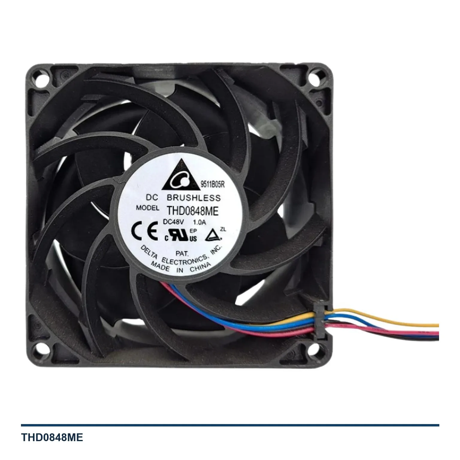 THD0848ME Cooling Fan 80x80x38mm 8038 DC 48V 1.0A for Delta