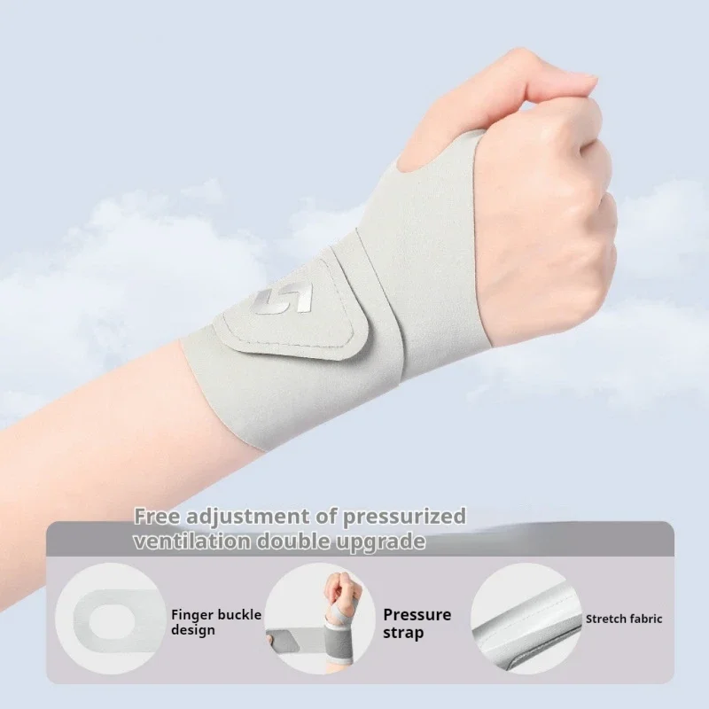 Badminton e basquete conjunta especial feminino fitness esportes guarda de pulso entorse tendão bainha cinta para homem