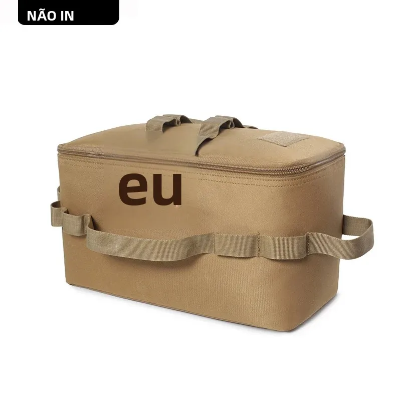 Sacos de ferramentas ao ar livre acampamento tanque gás saco armazenamento grande capacidade chão prego gás vasilha piquenique panelas kit multifuncional sacos