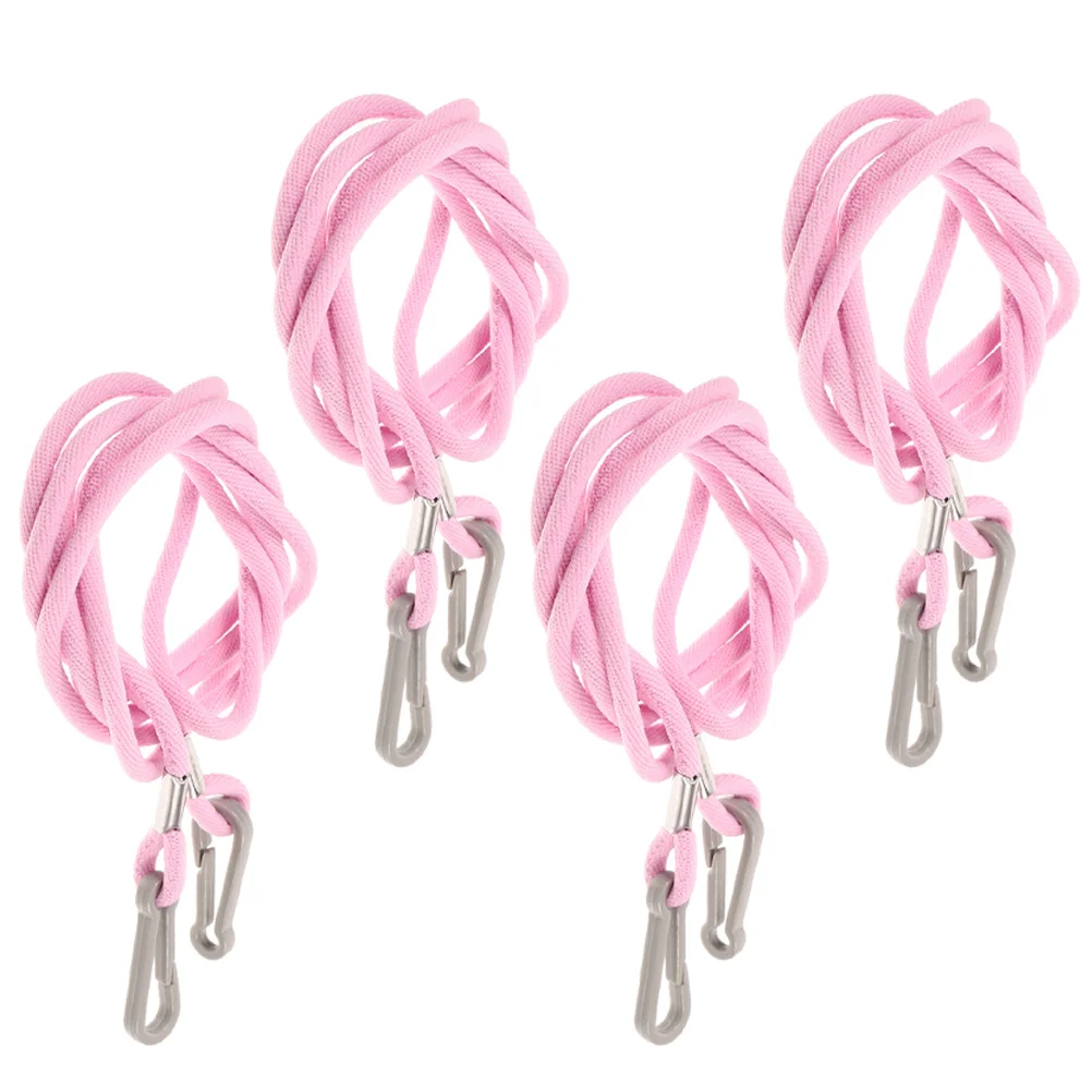 

4 Pcs Ski Glove Lanyard Safety Strap Gloves Mittens For Hand Wrist Hanger Sport