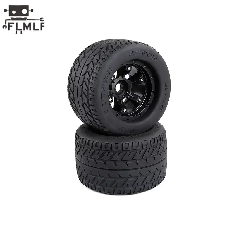 

Rc Car Front Rear Same on-Road Wheel Tire 2pcs/Set 200 * 120MM for 1/5 HPI FG Monster Hummer ROVAN ROFUN BM5 Truck Parts
