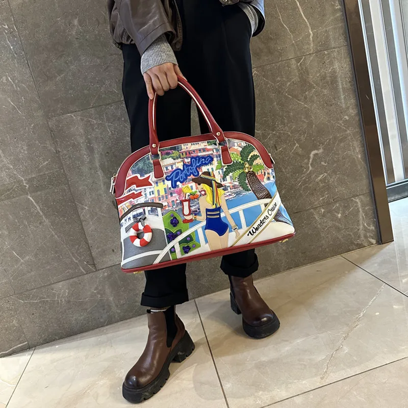 

Large Capacity Women PU Leather Handbags Shoulder Bag Fashion Ladies Big Tote Messenger Bags for Women Casual New Crossbody Bag