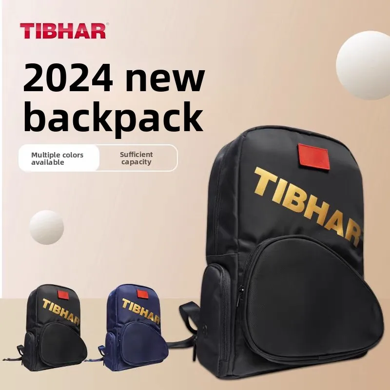 

TIBHAR table tennis sports bag fitness bag large capacity backpack men's and women's multifunctional table tennis racket bag