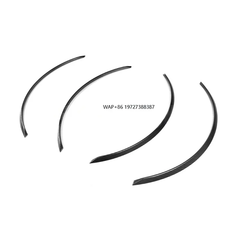 SQ Style Prepreg Dry Carbon Fiber Side Wheel Arch Fender Trim For M5 G90 Sedan G99 Touring 2024+