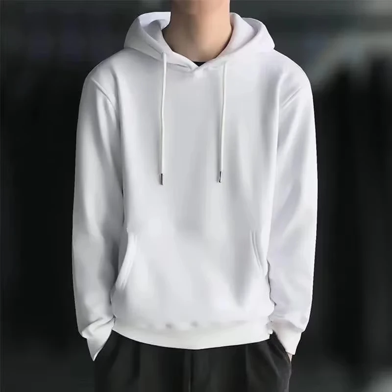 Men's and Women's Solid Color Pocket Hoodies Sports Fitness Sweatshirts Fashionable Casual Pullovers Multi Color sweatshirt