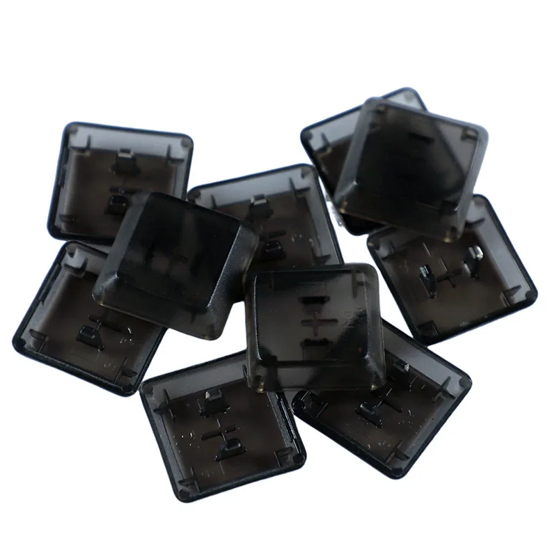 10Pcs 1u Grid Blank Black Backlit Replacement Keycaps Compatible For G813 G815 G913 G915 G913 Tkl G915 Tkl Keyboard