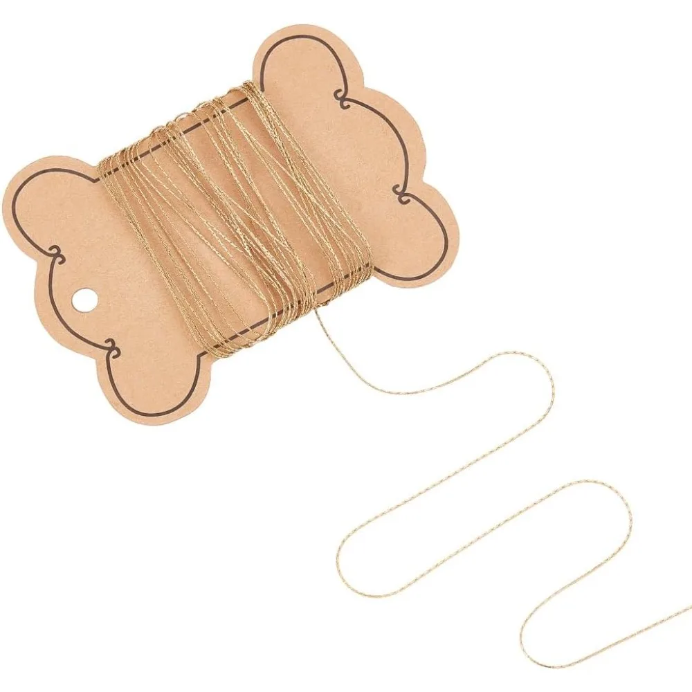 

5 м цепочки для ожерелья для изготовления ювелирных изделий, цепочки из нержавеющей стали, паяная цепочка для ожерелья, цепочки Coreana, 0,5 мм, золотой металл