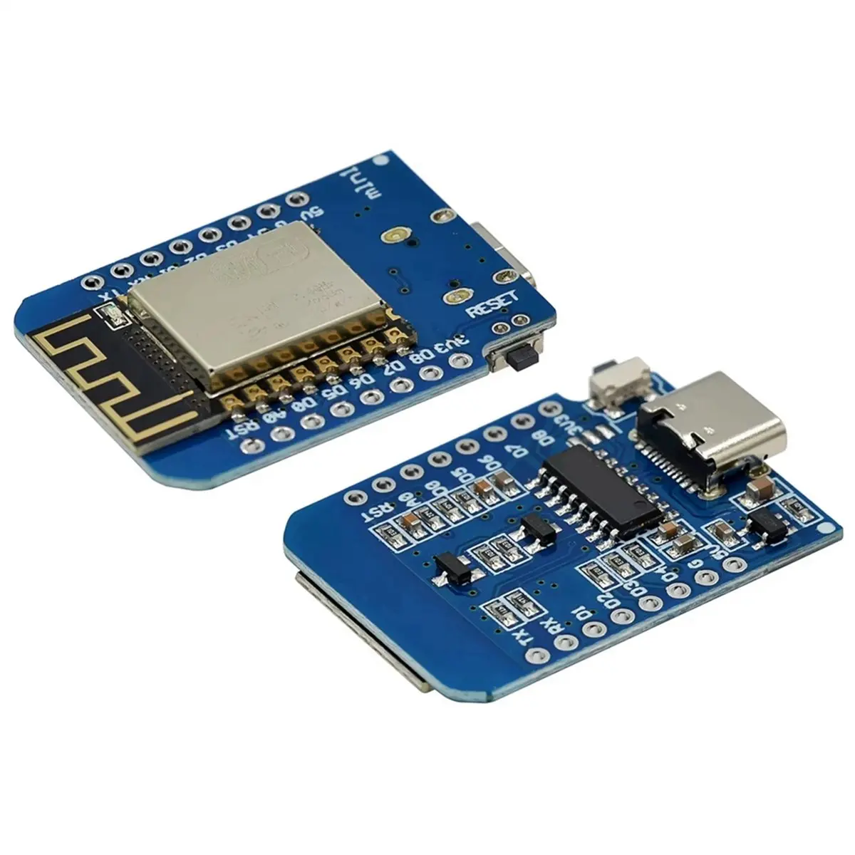 ABNQ 2pcs ESP8266 ESP-12 CH340G CH340 V2 USB for WeMos WIFI Development Board IoT Board TYPE-C