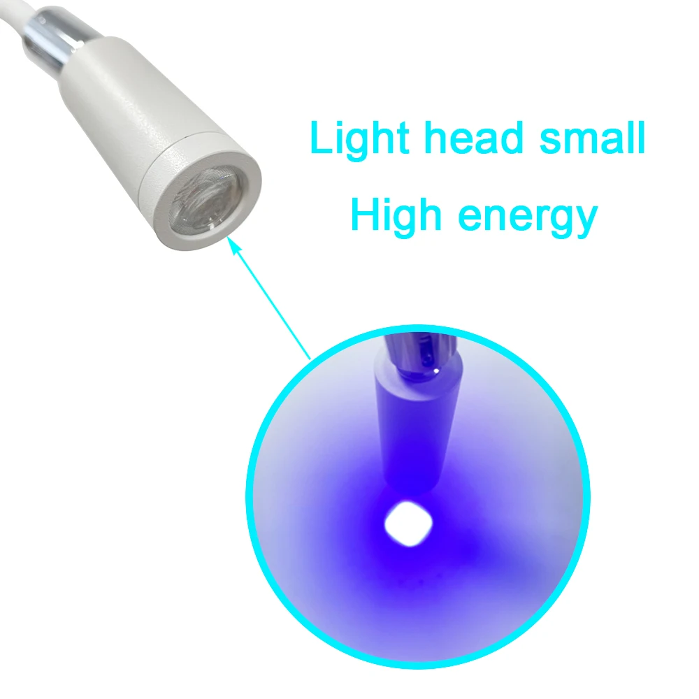 Ultraviolet Light With Pedal Switch For Eyelashes Grafting Glue Curing False Eyelashes Grafting Foot Switch LED Curing Lamp