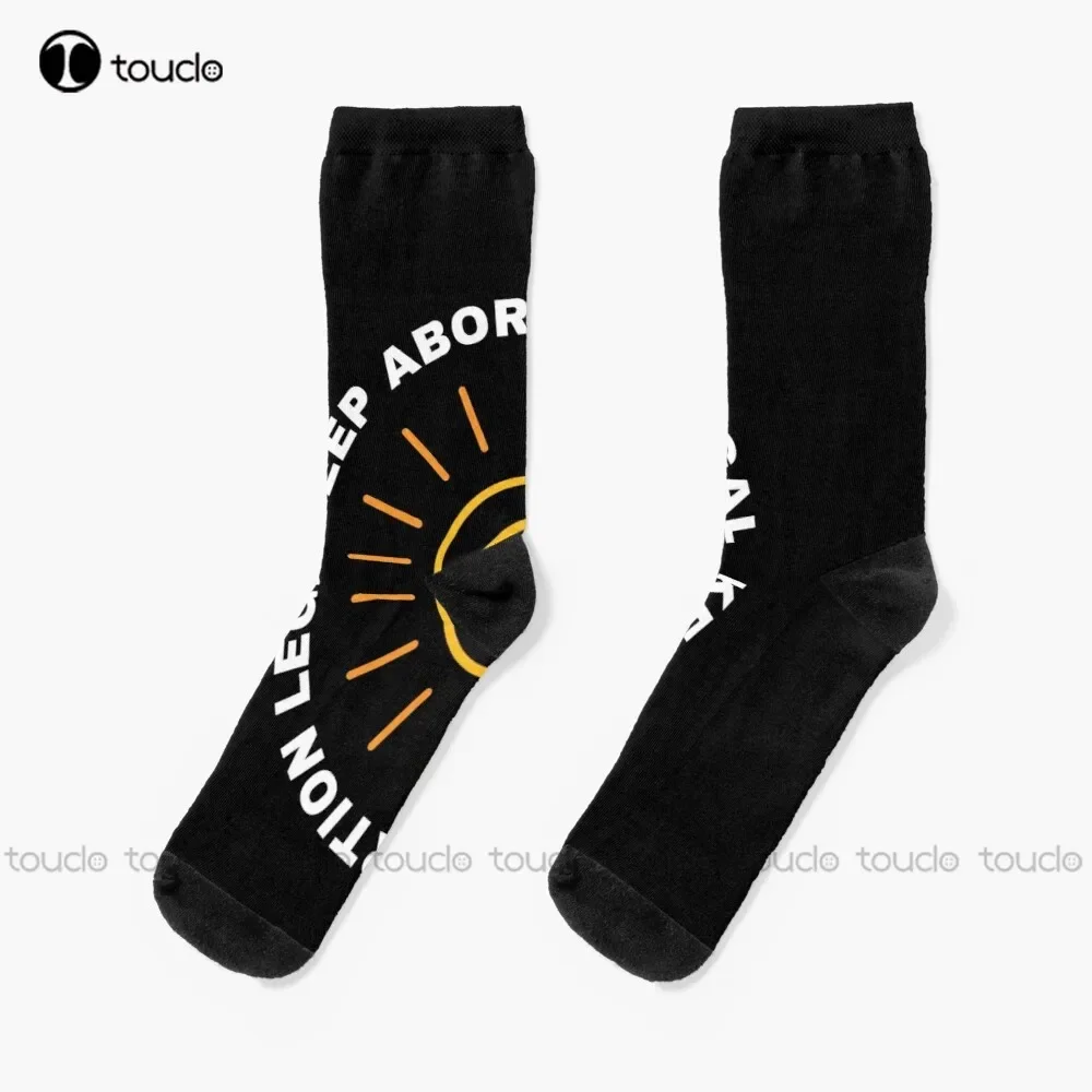 Keep Abortion Legal Socks Volleyball Socks Funny Art Streetwear Colorful Cartoon Socks Christmas New Year Gift Unisex Adult