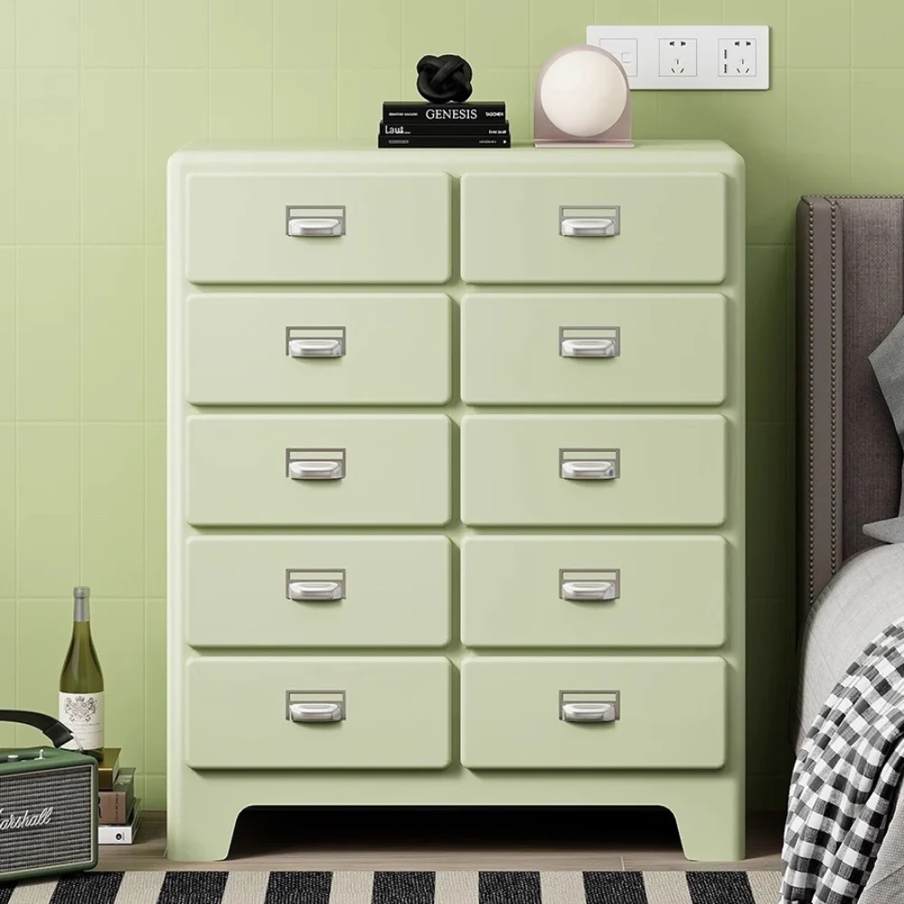 Hoogwaardig decoratief nachtkastje met lade Stalen nachtkastje voor slaapkamermeubilair