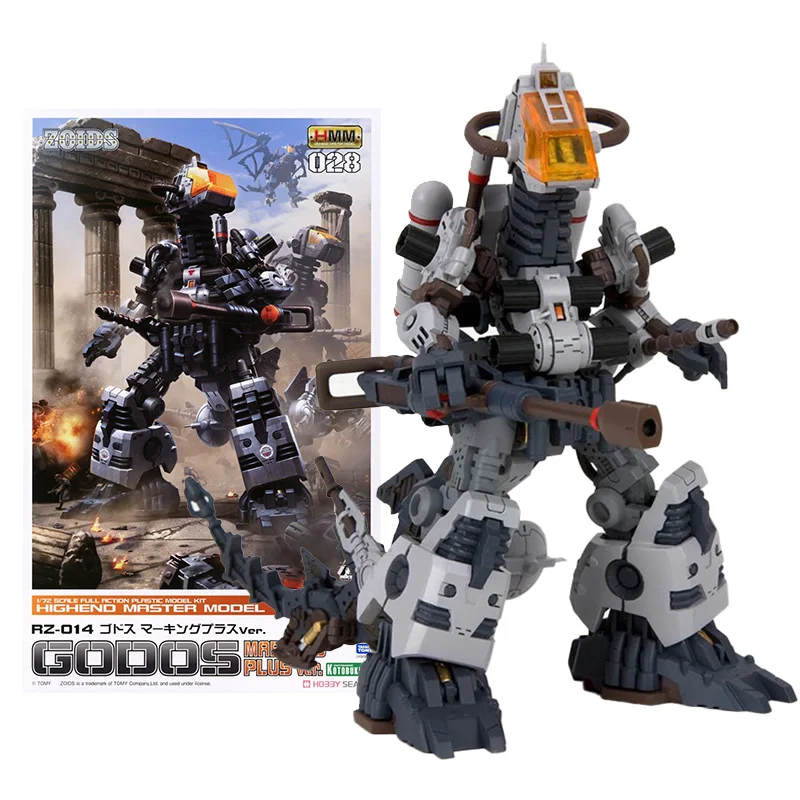 

Genuine ZOIDS Action Figure Highend Master RZ-014 Godos Marking Plus Ver. Collection Model Anime Action Figure Toys for Children