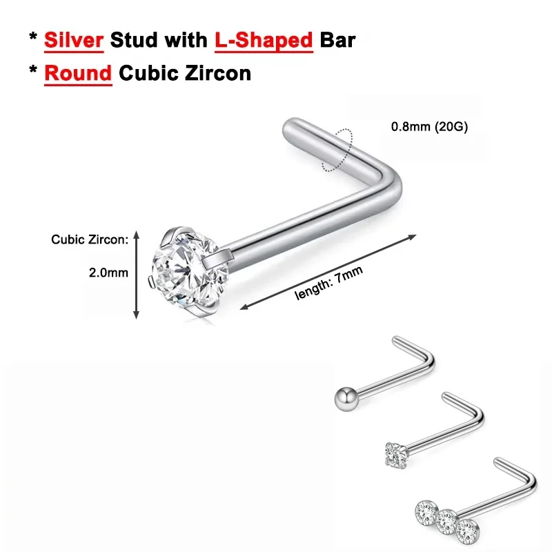 3PCS 20G Surgical Steel Triple - огляд і ціна Body Jewelry Surgical Steel