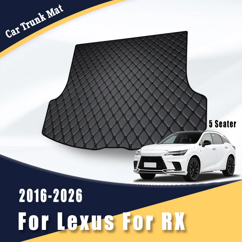 

Trunk Carpets Car Mats For Lexus RX 2026 2025 2024 2023 2022 2021 2020 2019 2018 2017 2016 (5 Seater) Auto Rugs Accessories