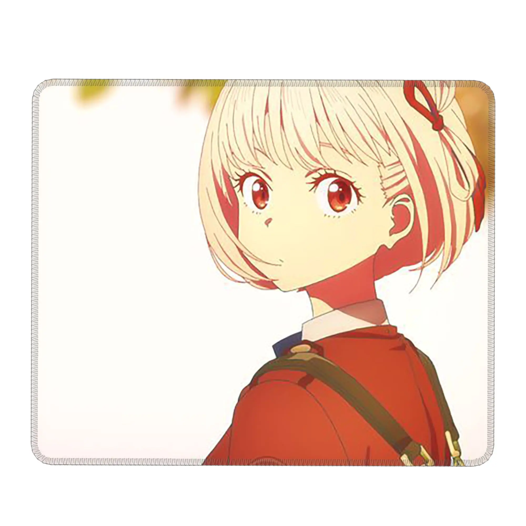 Anime Lycoris Recoil Mouse Pad Computer Keyboard Mouse Mat Gaming PC Laptop Desk Mat Office Accessories Table Mats