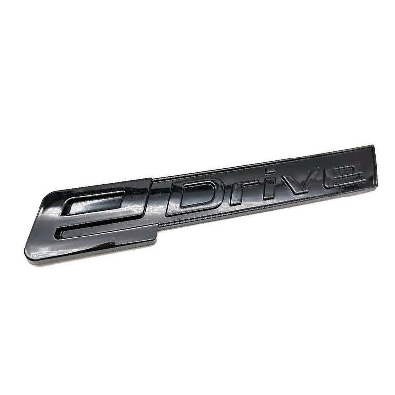 1 Pieces Glossy Black EDrive Logo X1 X7 X2 X3 X4 X5 I8 Car Fender Sider Lid Trunk Accessories Badge Sticker Emblem