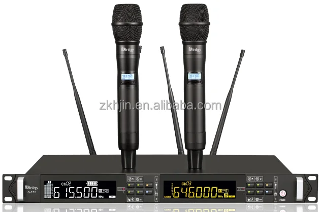 Professional Wireless Microphones Are Suitable For Small And Medium-sized Performances Weddings Conferences And School Speeches