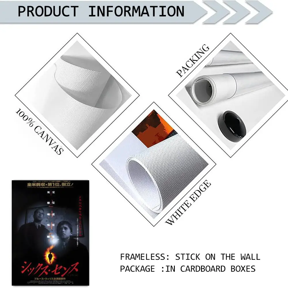 التشويق التلفزيون S-Sixth تحسس المشارك HD طباعة شخصية قماش جدار جدارية الفن صور لغرفة المعيشة ديكور المنزل دائم #6