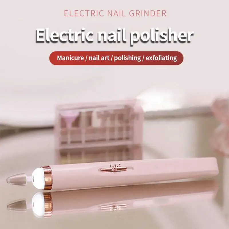 Removedor de esmalte de Gel eléctrico de colores, taladro de uñas profesional, herramienta de manicura, herramientas de lima de uñas de cerámica, envío directo