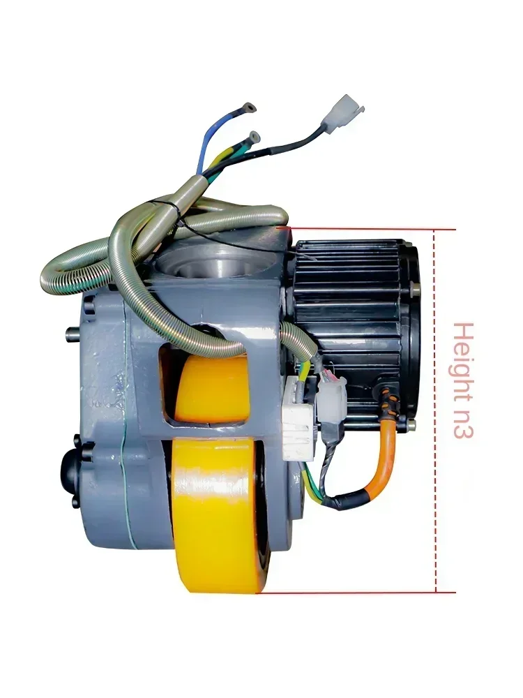 48v800-1200w Electric Forklift Single Wheel Drive Assembly Electric Trailer Tray Accelerator Driving Wheel