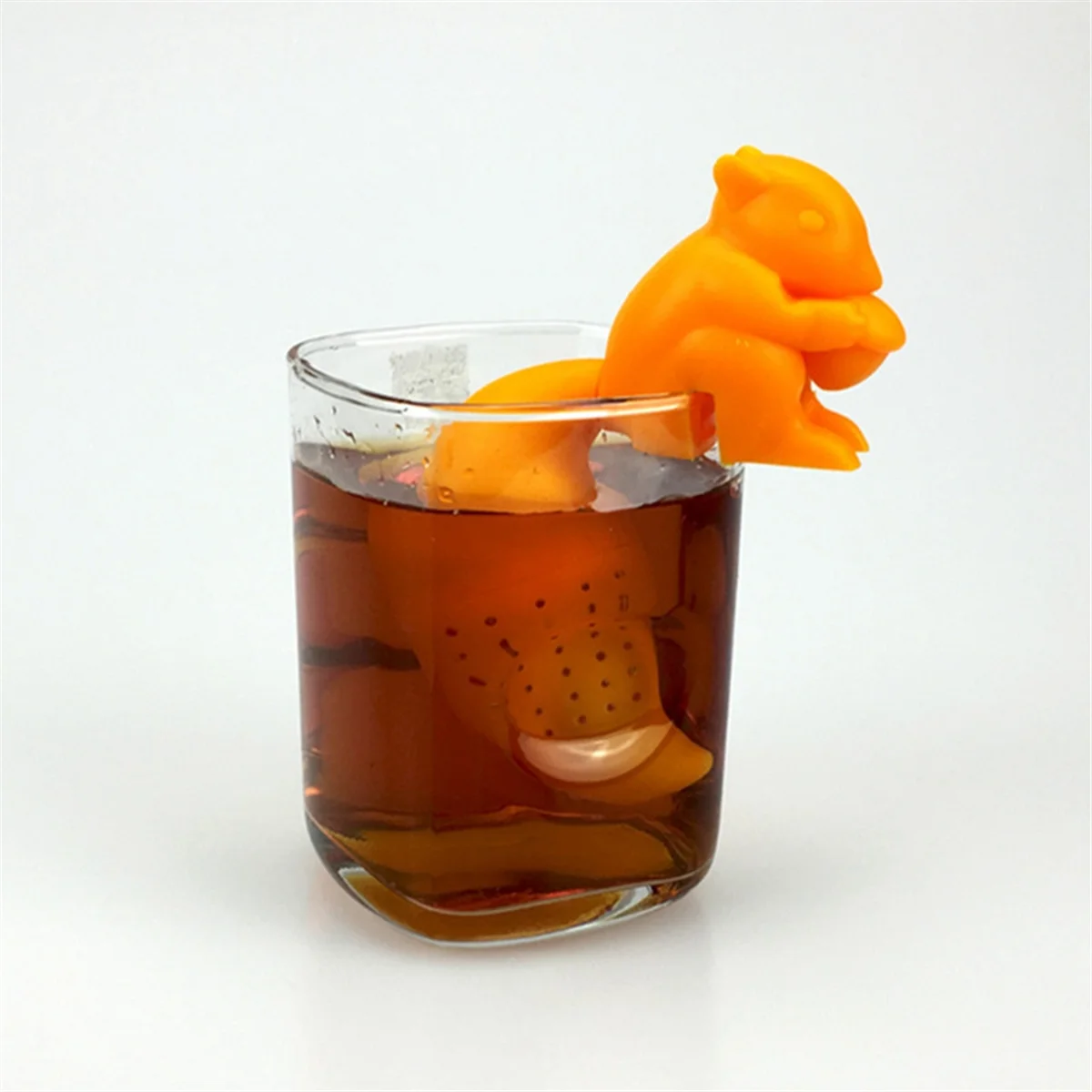 

Tea Maker 3PCS Brew Delicious Tea with A Cute Silicone Squirrel Tea Infuser - Perfect for Loose Leaf Tea