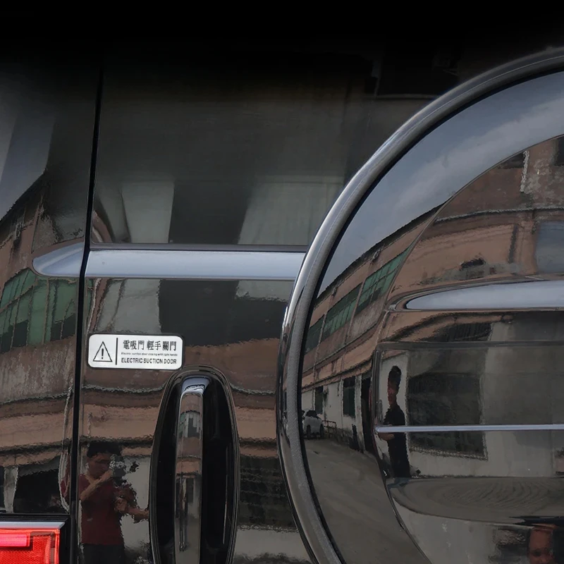 

For TANK 700 Hi4-T car trunk electric door warning sticker tail door prompt electric suction automatic