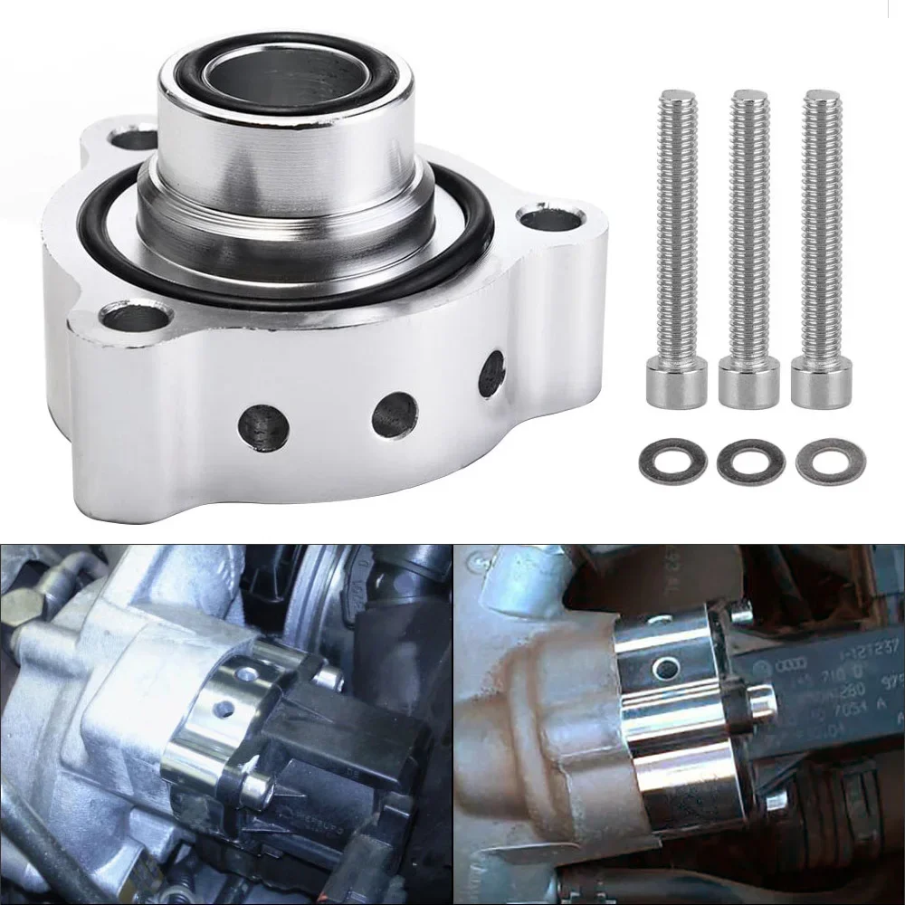 Aluminum Blow Off Dump Valve Adapter Spacer Kit For BENZ A C E GLC GLA 2.0T Turbo Engines Blow Off VALVE Adaptor Engine Part BOV