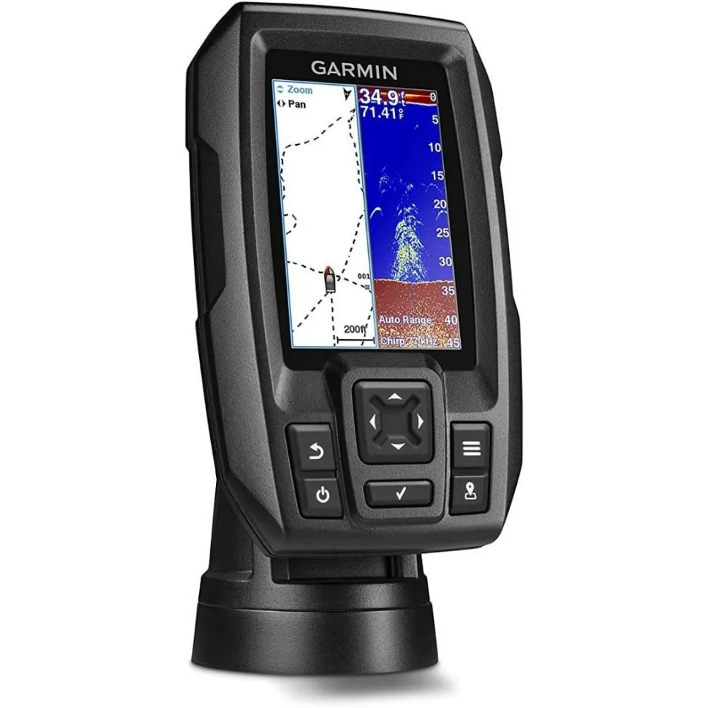 Imagem -03 - Atacante com Transdutor Gps Fishfinder com Chip 35 01001550-00