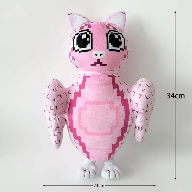 Steel a Brainrot Soft Plush Toy Game Character Stuffed Doll for Fans Collection Gift Movie TV Theme