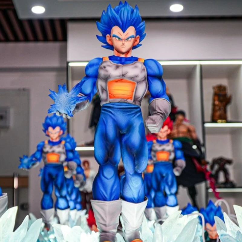 

Фигурка Jt Dragon Ball Z Super Saiyan Wukong Vegeta с LED-подставкой, коллекционная модель, игрушка в подарок для парня.