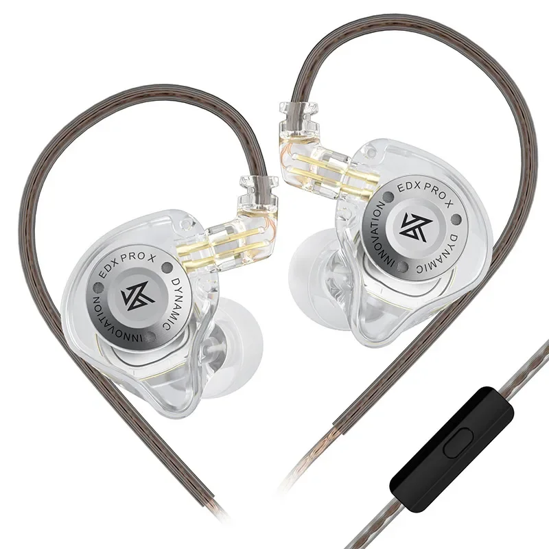 KZ EDX PRO X Dynamic Drive Kopfhörer HIFI Bass Ohrhörer Sport Musik Cancelling Headsets KZ EDX PROX ZSTX ZSN PROX EDC EDA ZVX 8