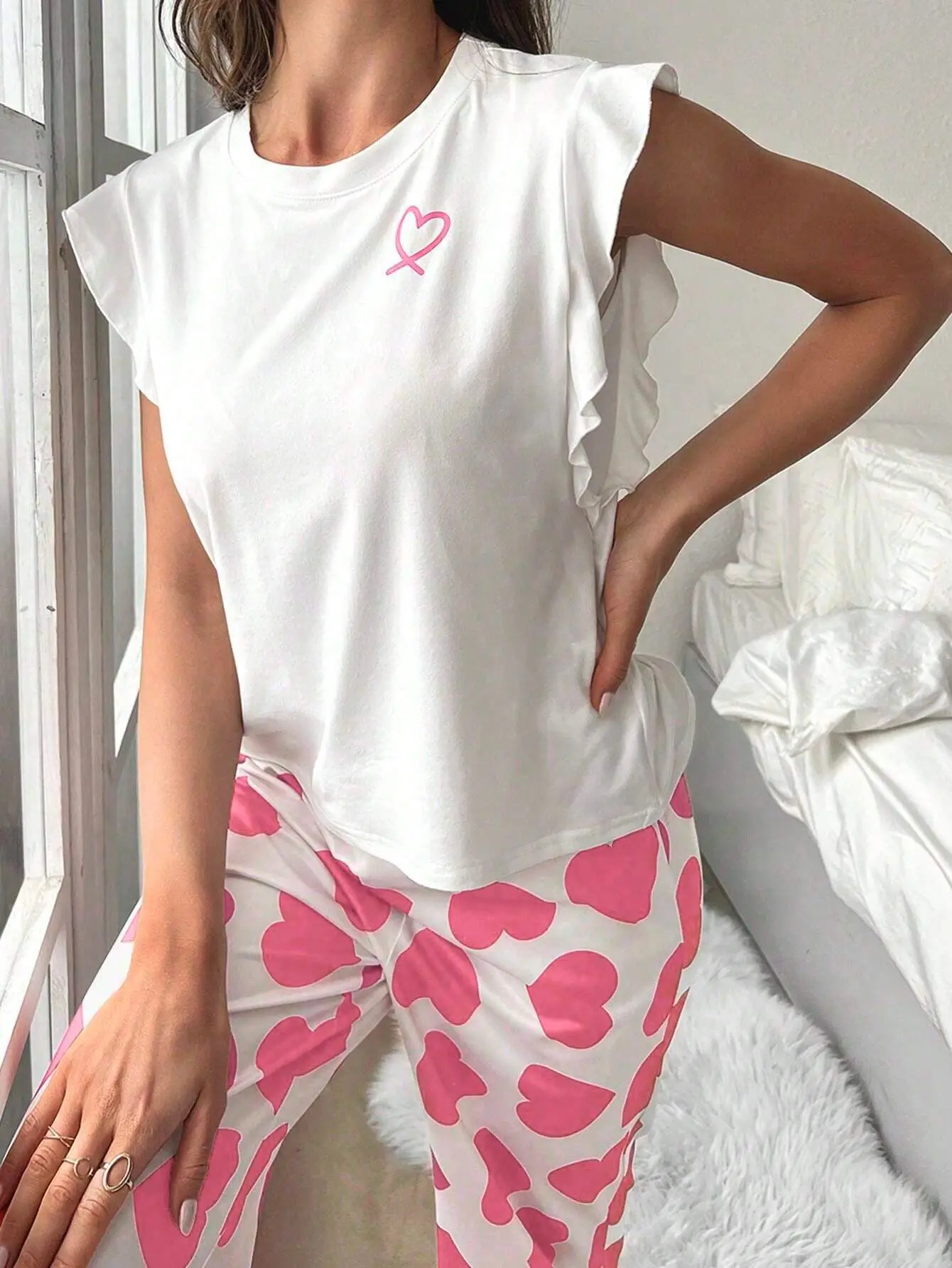 Summer Pajamas Set Women Summer Trousers Sets Pijama Women's Pajama Sleepwear Woman Sleeping Sexy Sleep Lounge Underwear
