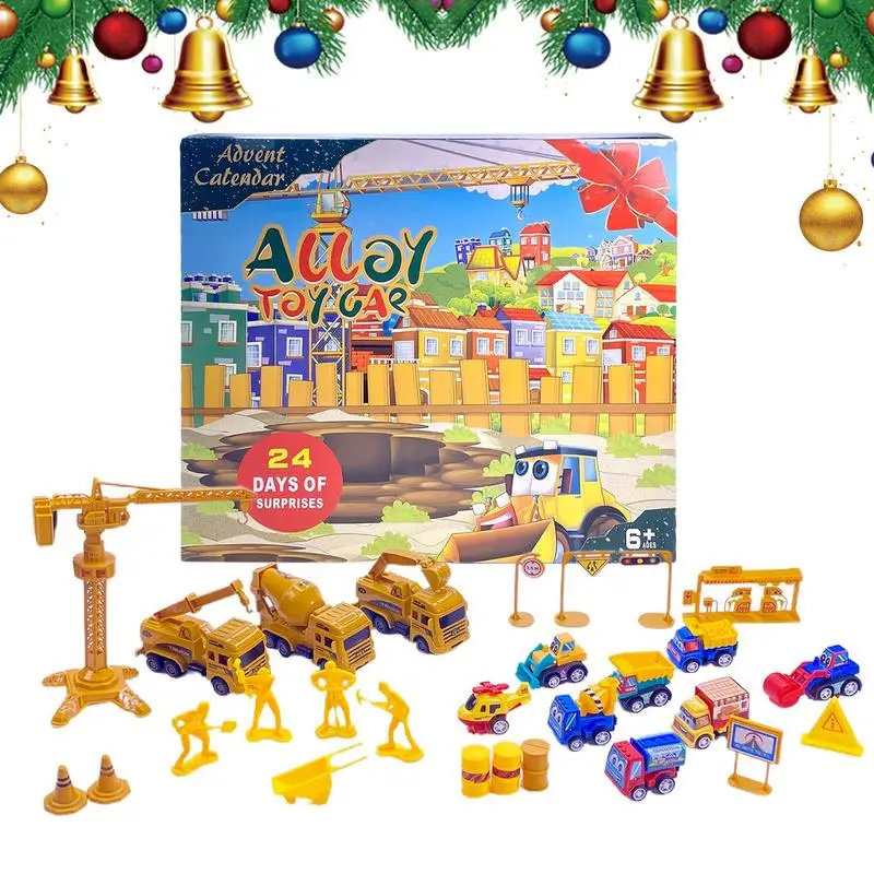 

Kids Car Advent Calendar 24 Day Countdown to Christmas Toys Christmas Countdown Calendar Kids Car Toys Toddler Girls