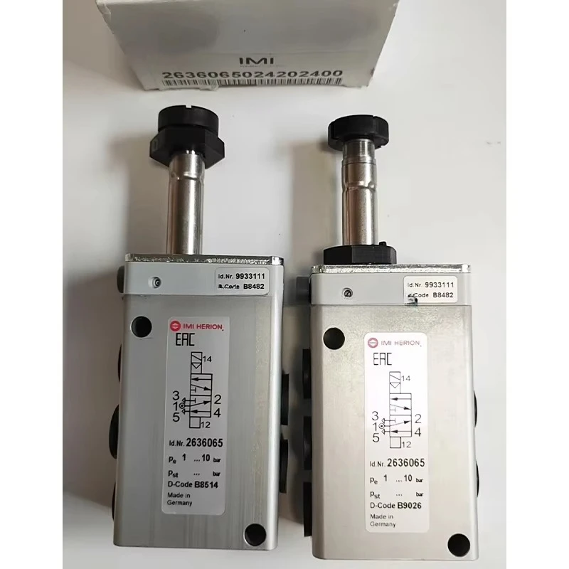 Original NORGREN HERION 2636065 Solenoid Valve