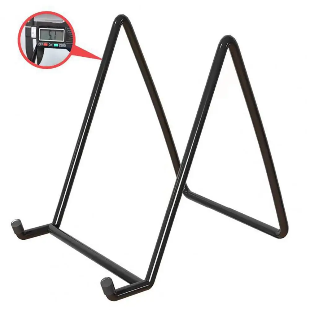 Carbon Steel Display Stand Metal Frame Plates Book Paintings Desktop Holder Desk Display Rack Organizer Выставочный стенд