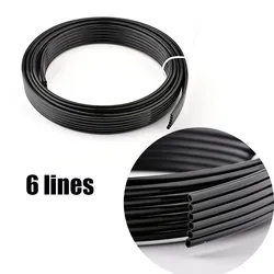 10 Meter UV ink tube 4 lines 6 lines 8 lines ways for Epson DX4 DX5 DX7 head pipe/Mimaki Mutoh Xuli Galaxy printer ink hose UV