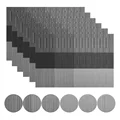 6Set Gray Black