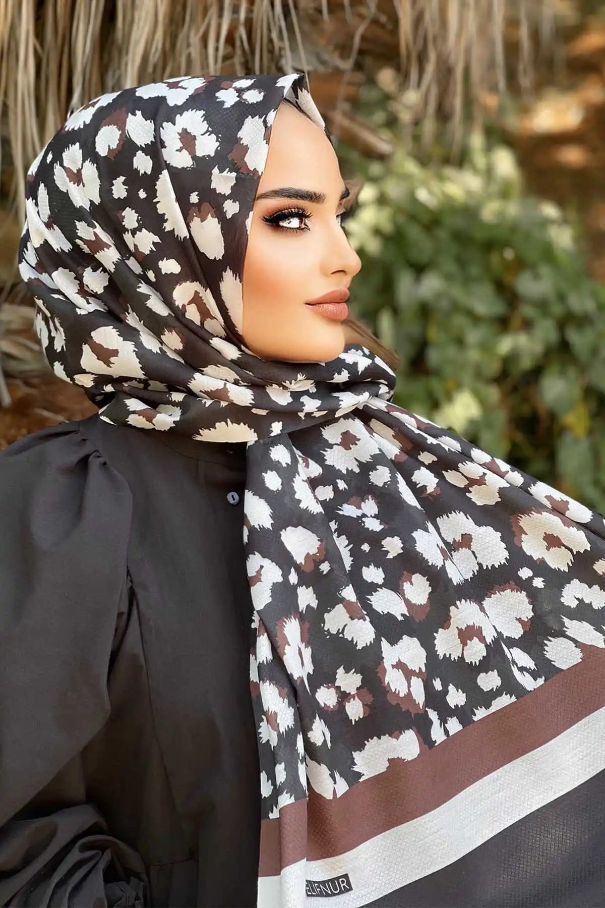 Cotton Pattern Shawl E- -Winter Autumn 2021 Muslim Women Hijab headscarf Islamic Turkey