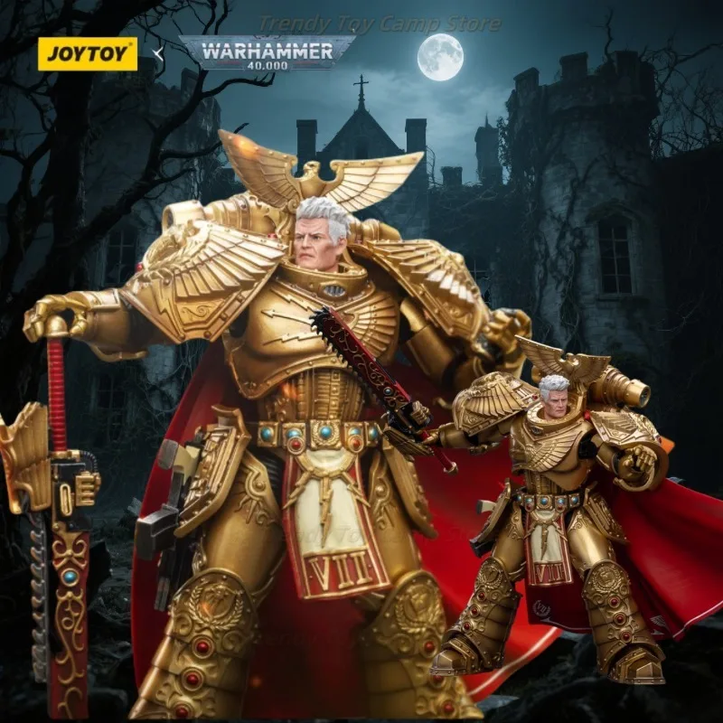 

【24-hour Shipping】JOYTOY Dark Source Warhammer 40k 1/18 Empire Fist Seventh Legion Gene Primrose Rogdorn Gift Collection