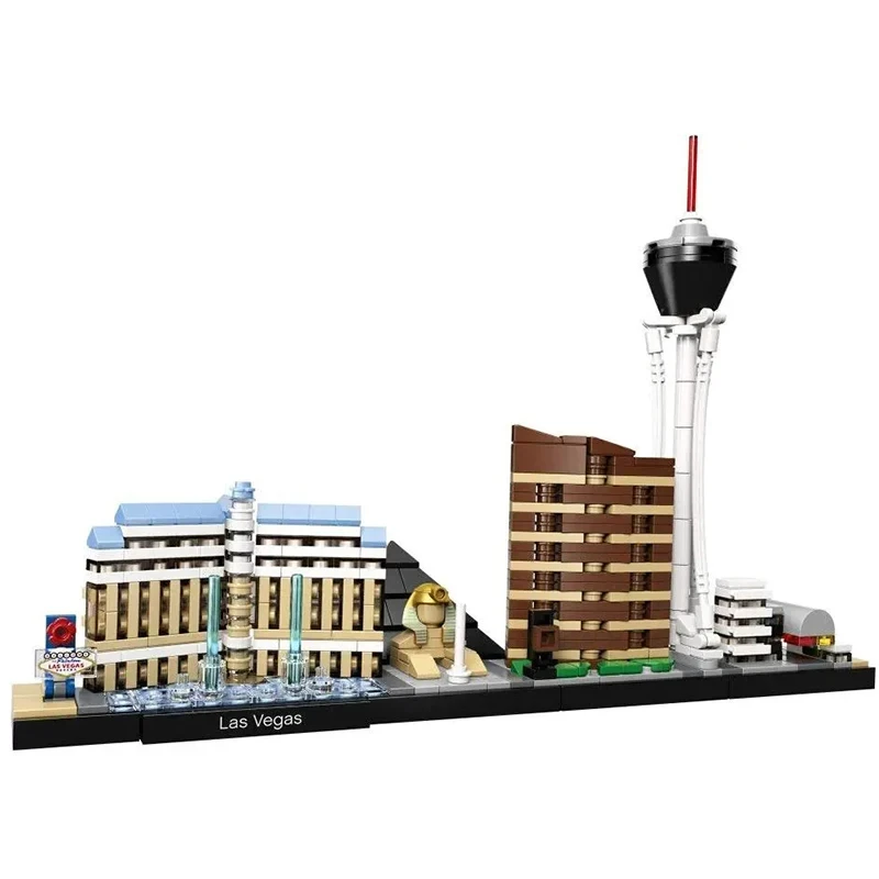 Architecture Set San Francisco New York Pairs Dubai City Skyline Building Blocks Tokyo Shanghai Singapore Construction Brick Toy image 2