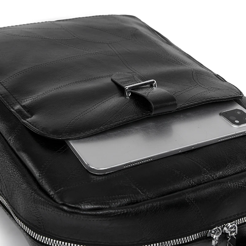 Women PU Leather Shoulder Bag Large Capacity Backpack School Bags For Teenage Girls Ladies Travel Bagpack Mochila Feminina SAC