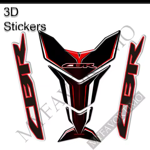 For Honda CBR 250 300 500 600 650 1000 R F RR CBR1000RR CBR600RR CBR650R 600RR Tank Pad Protection Stickers Decal Fireblade