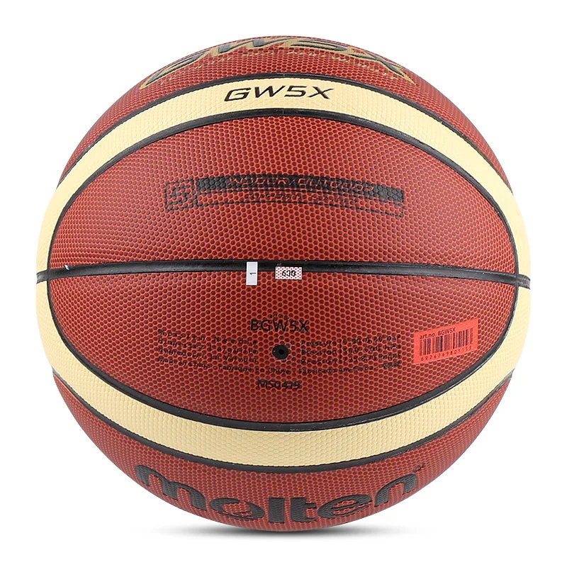 Pallone da basket GM fuso dimensioni ufficiali 7/6/5 materiale PU palline di alta qualità Outdoor Indoor Match Training basketbol