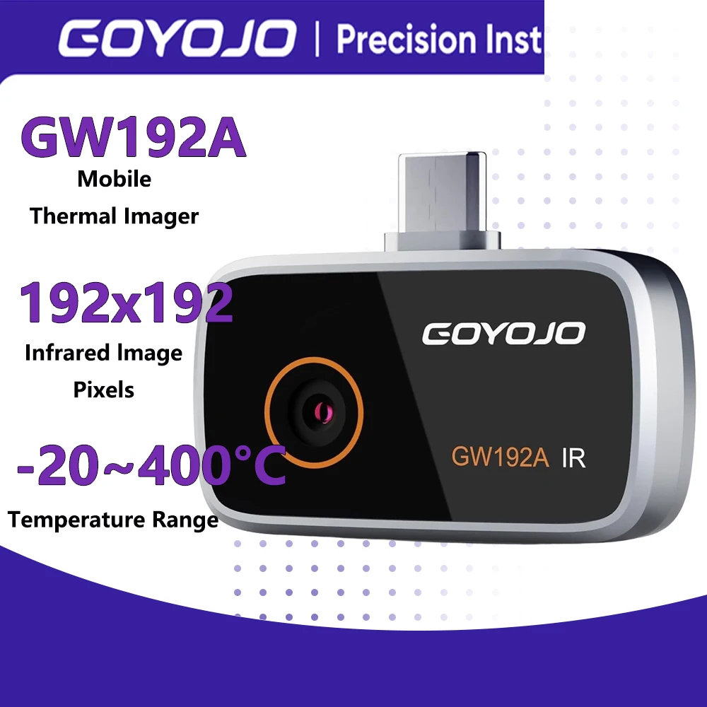 GW192A Infrared Thermal Imager Inspection Repair Thermographic Camera New Thermal Imaging Camera for Android Phone