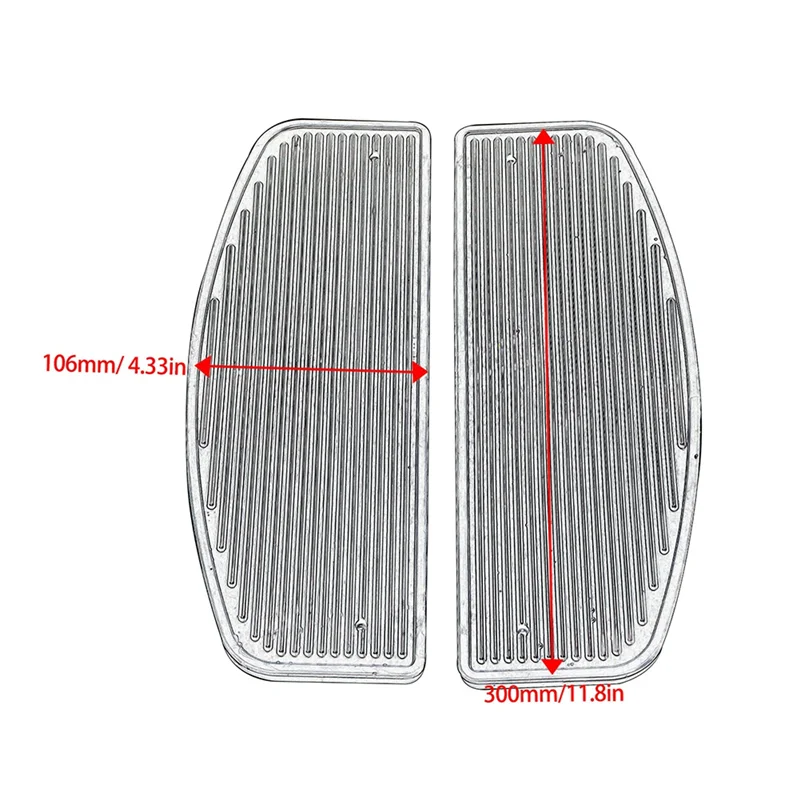 B07A-لجول FLHR Ultra FLHT Softail FLSTN الجبهة مسند القدم لوح الأرضية سائق إدراج Footpeg دواسة أطقم للدراجات النارية