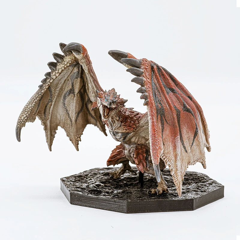 2024 New Monster Hunter CUBE CFB FANTHFUL Rathalos Action Figure Handmade Model Toy Collection Gift