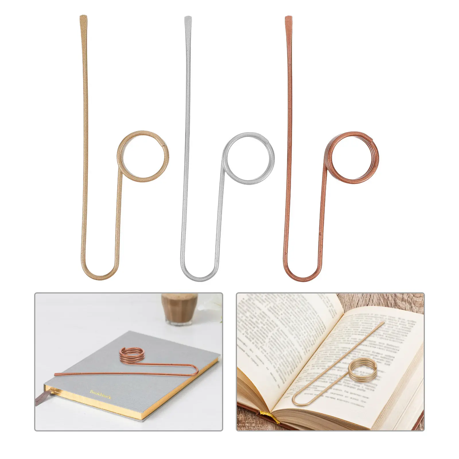 

Роскошная металлическая закладка с премиальной отделкой, стильный дизайн, отличное дополнение к вашей коллекции для чтения, подходит для различных форматов книг.