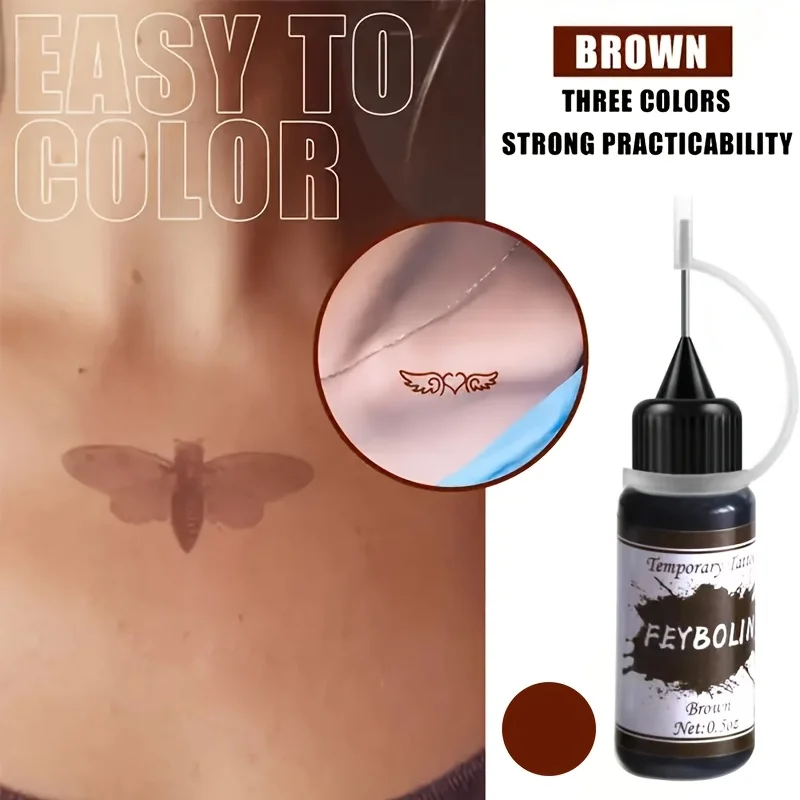 7 Colors Tattoo Cream Juice,Painless Tattoo Body Art Painting Cream for Long-Lasting and Vibrant Tattoos Not Easy to Fade