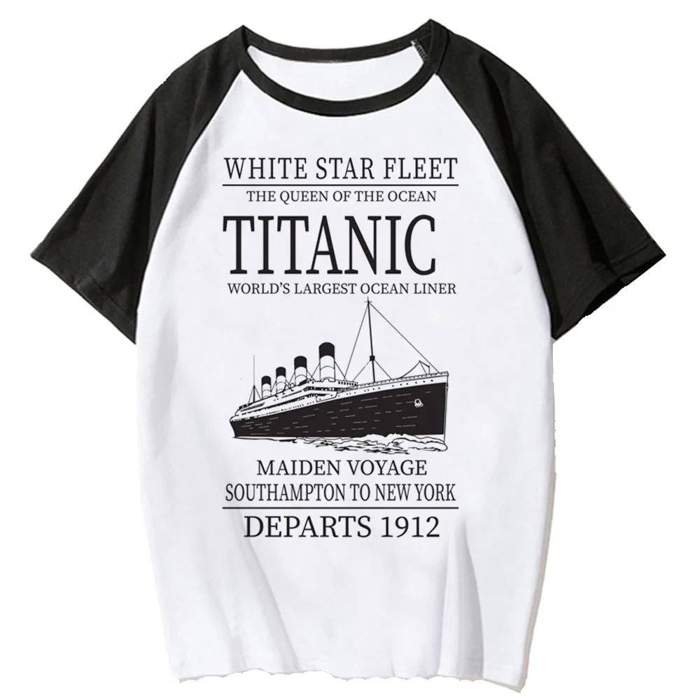 Titanic Tee women graphic comic funny tshirt girl anime clothing